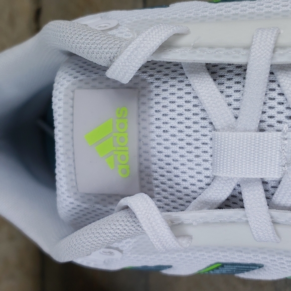 adidas Runfalcon 2.0 Women's Running Shoes White Green - Picture 8 of 10